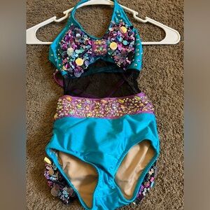 Girls dance costume